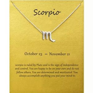🆕Scorpio ♏️ Zodiac Chains Necklace